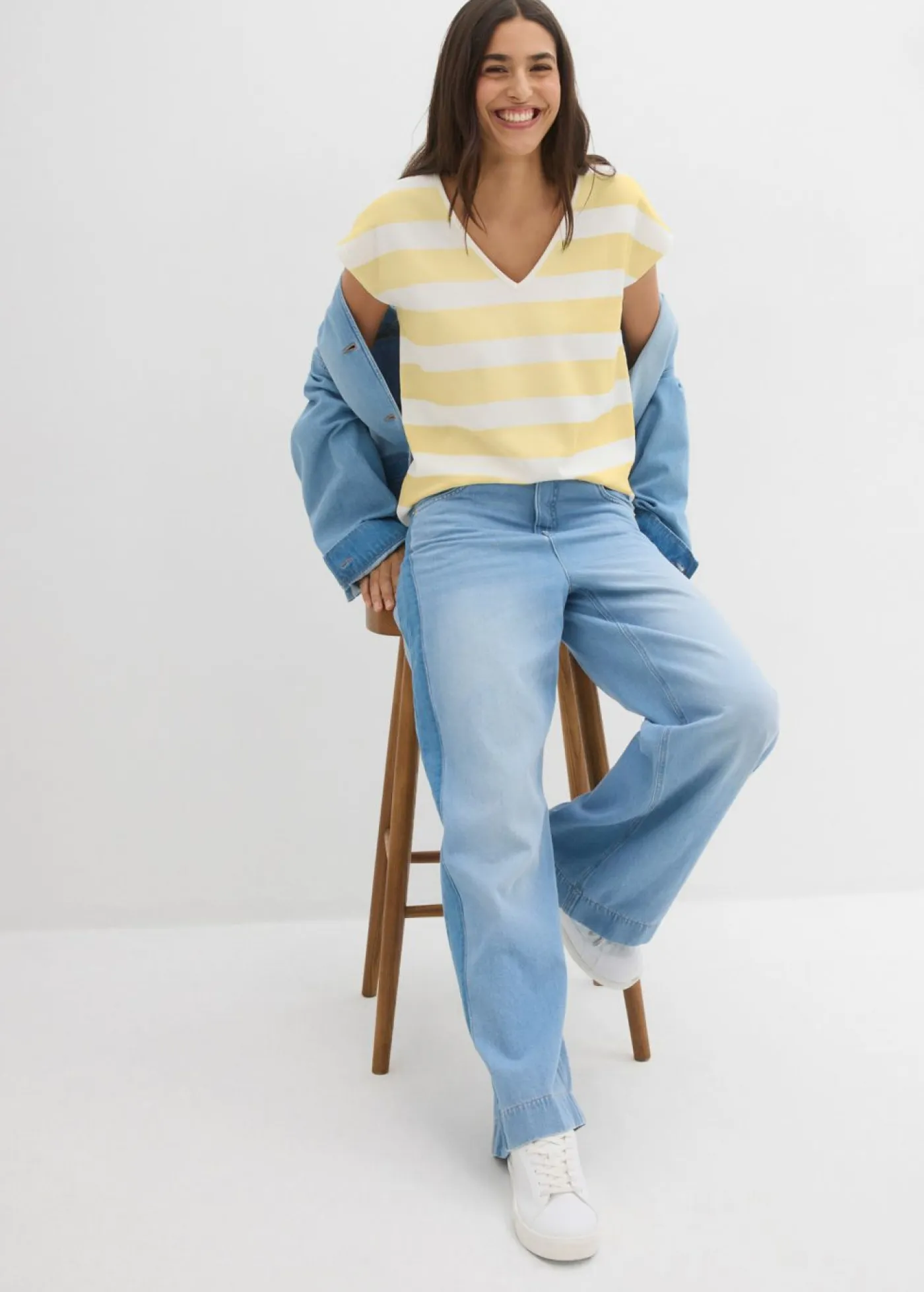 Mujer bonprix bonprix Camiseta de rayas