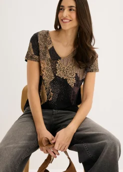 Mujer bonprix bonprix Camiseta de suave mezcla de viscosa