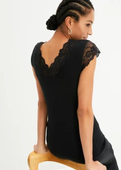 Mujer bonprix bonprix Camiseta de suave mezcla de viscosa