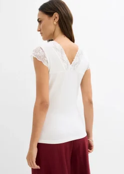 Mujer bonprix bonprix Camiseta de suave mezcla de viscosa