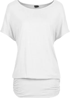 bonprix bonprix Camisetas>Camiseta de suave mezcla de viscosa Blanco lana
