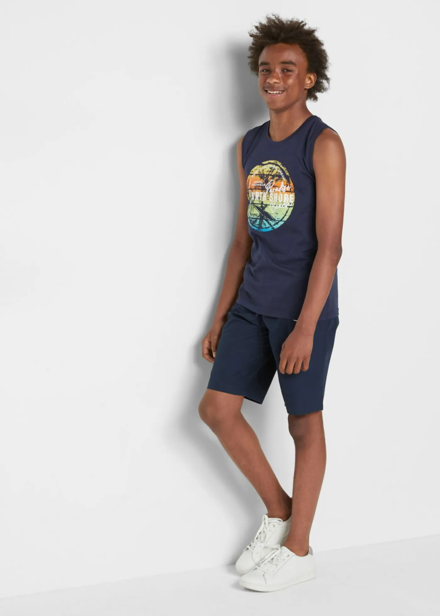 Niños bonprix bonprix Camiseta de tirantes para niño (2 unidades)