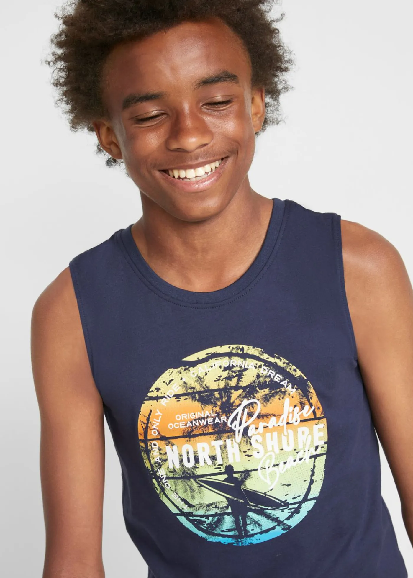 Niños bonprix bonprix Camiseta de tirantes para niño (2 unidades)