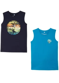 Niños bonprix bonprix Camiseta de tirantes para niño (2 unidades)