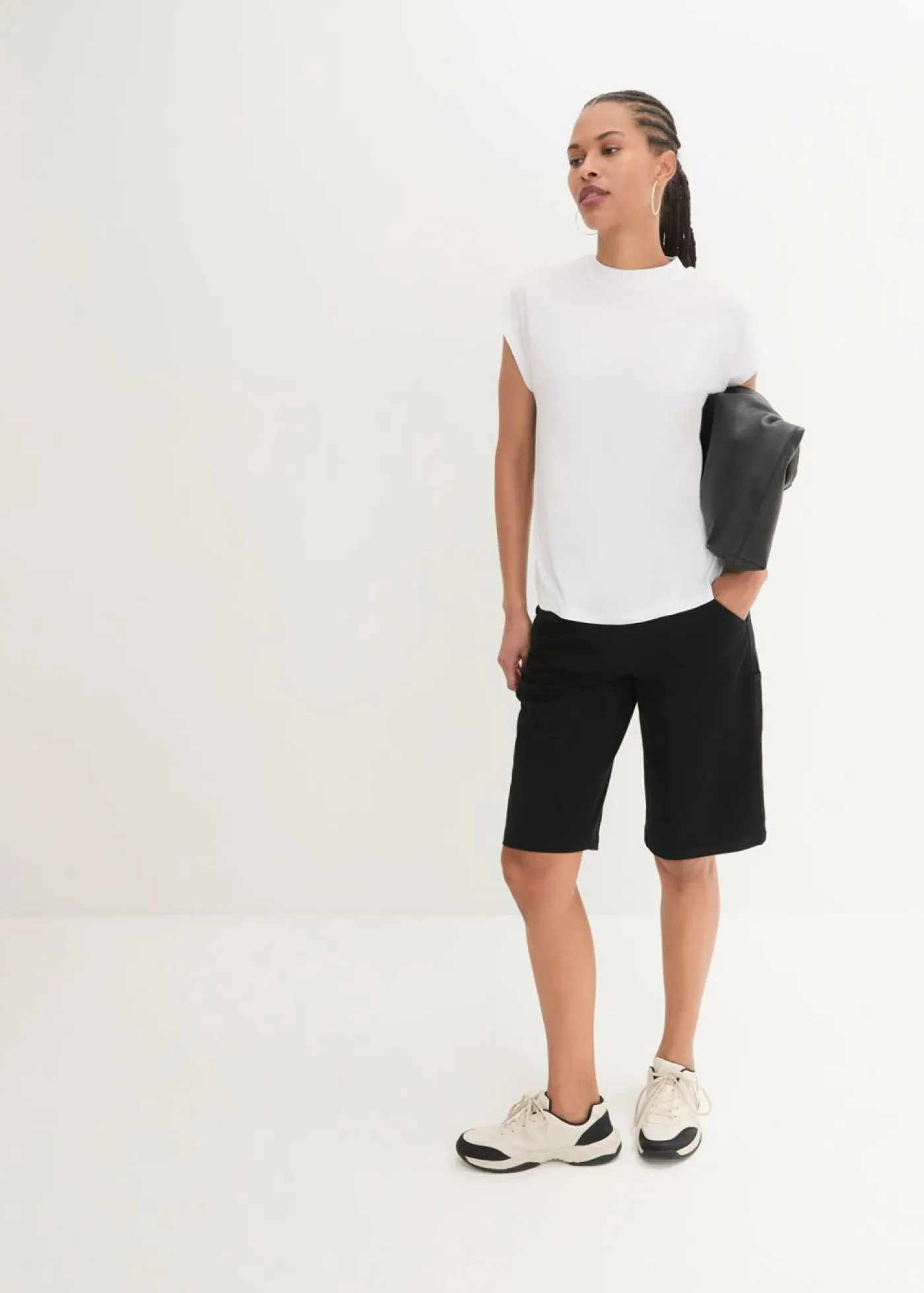 bonprix bonprix Básicos|Camisetas>Camiseta de viscosa suave Blanco