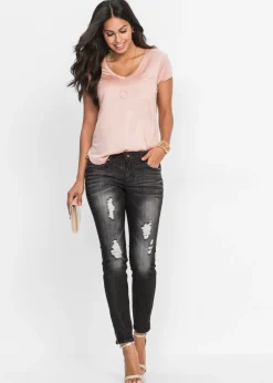 Mujer bonprix bonprix Camiseta de viscosa suave