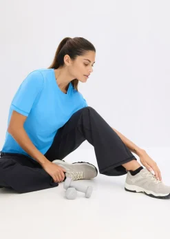 Mujer bonprix bonprix Camiseta deportiva con aspecto estructurado