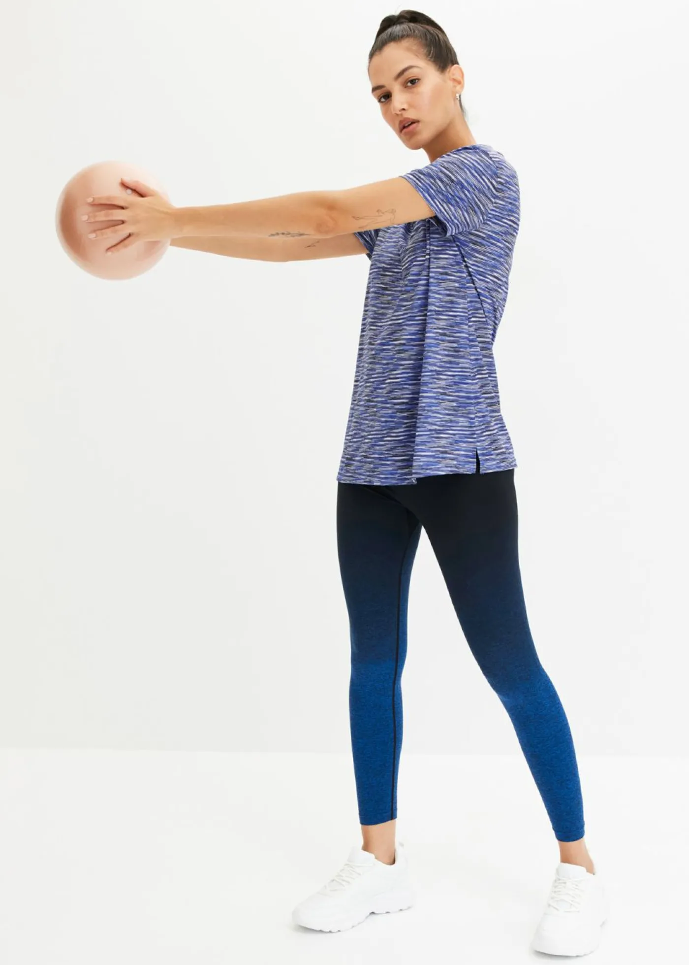 Mujer bonprix bonprix Camiseta deportiva holgada de material de secado rápido