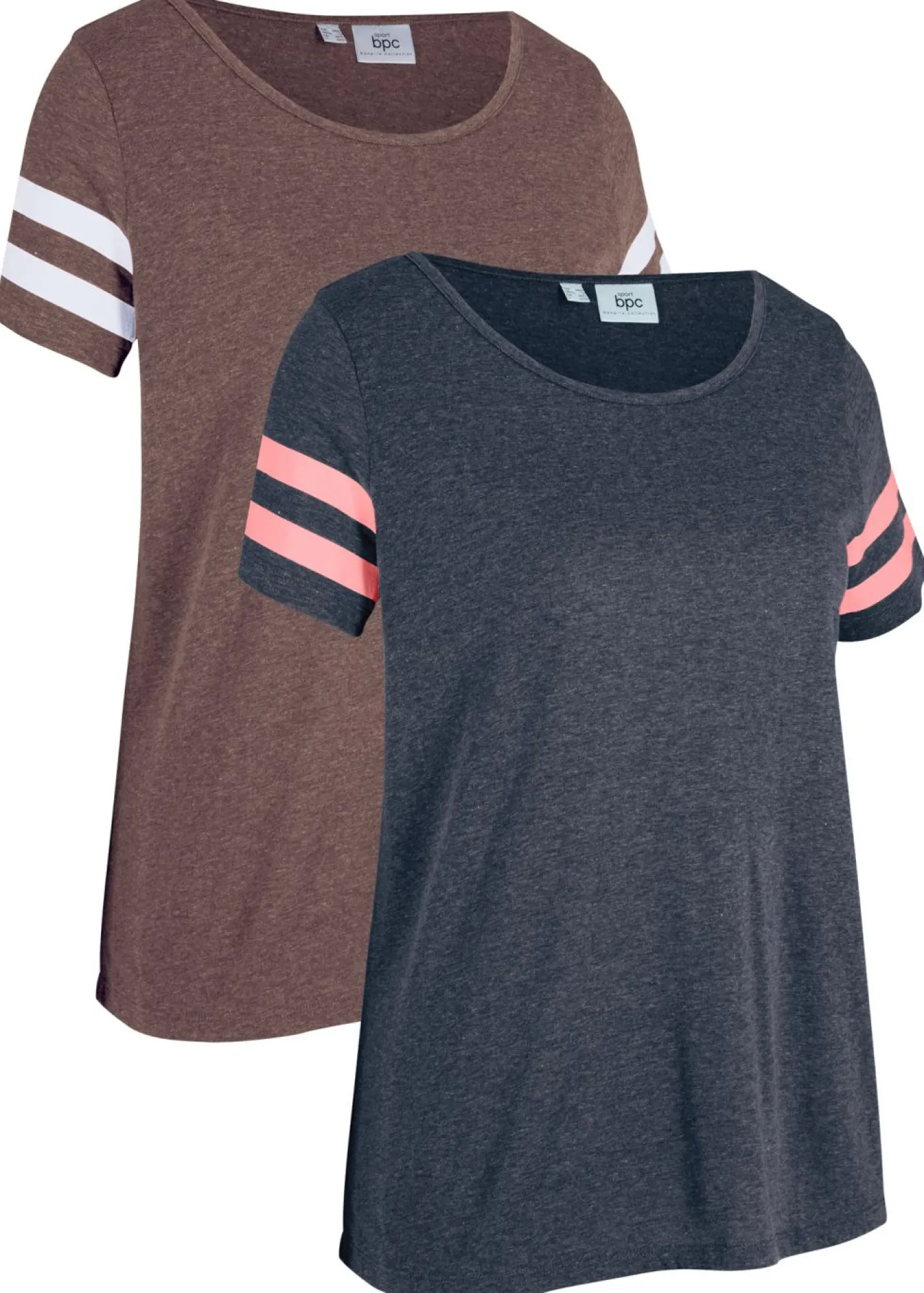 Mujer bonprix bonprix Camiseta deportiva ligera (2 unidades)