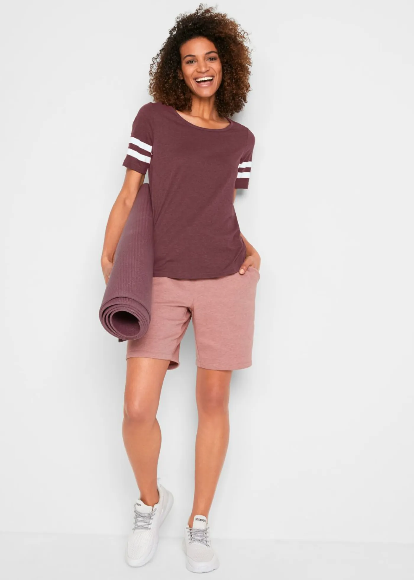 Mujer bonprix bonprix Camiseta deportiva ligera (2 unidades)