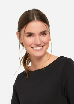 Mujer bonprix bonprix Camiseta elástica con escote en forma de U