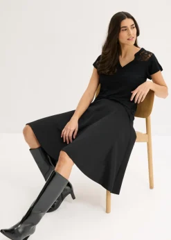 Mujer bonprix bonprix Camiseta henley de mezcla de viscosa