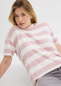 Mujer bonprix bonprix Camiseta holgada de algodón orgánico puro