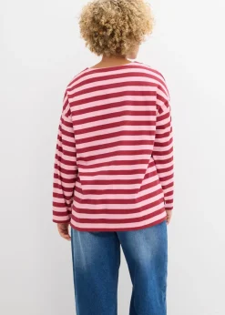 Mujer bonprix bonprix Camiseta holgada de algodón puro