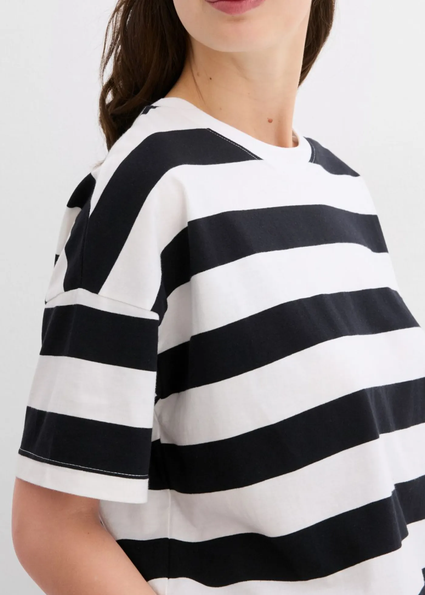 Mujer bonprix bonprix Camiseta holgada de algodón orgánico puro