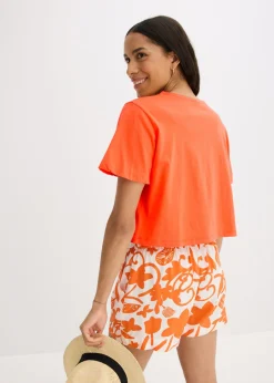 Mujer bonprix bonprix Camiseta holgada de algodón orgánico puro