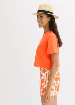 Mujer bonprix bonprix Camiseta holgada de algodón orgánico puro