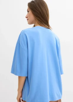 Mujer bonprix bonprix Camiseta holgada de algodón orgánico puro