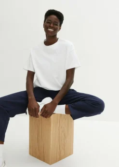 Mujer bonprix bonprix Camiseta holgada de algodón orgánico puro