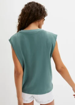 Mujer bonprix bonprix Camiseta holgada de algodón orgánico puro