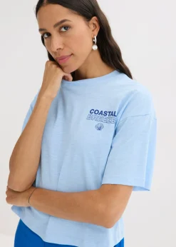 Mujer bonprix bonprix Camiseta holgada de algodón orgánico puro