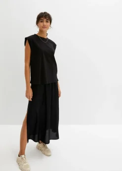 Mujer bonprix bonprix Camiseta holgada de algodón orgánico puro