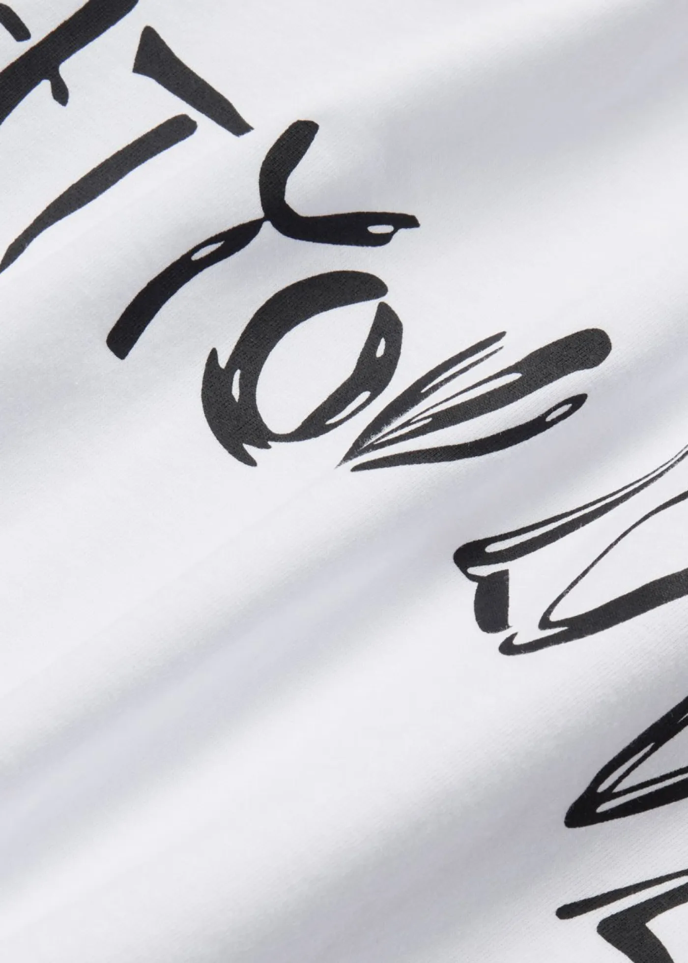 bonprix bonprix Camisetas>Camiseta holgada de algodón puro Blanco con frase