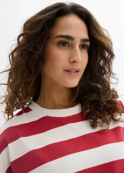 Mujer bonprix bonprix Camiseta holgada de algodón orgánico puro