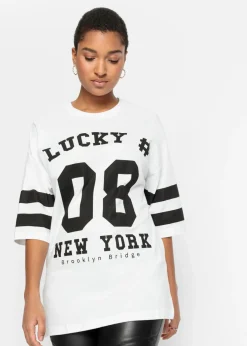 Mujer bonprix bonprix Camiseta holgada de algodón orgánico puro