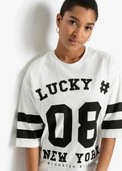 Mujer bonprix bonprix Camiseta holgada de algodón orgánico puro