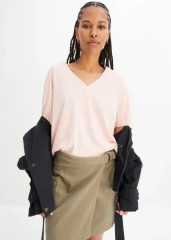 Mujer bonprix bonprix Camiseta holgada de algodón orgánico puro