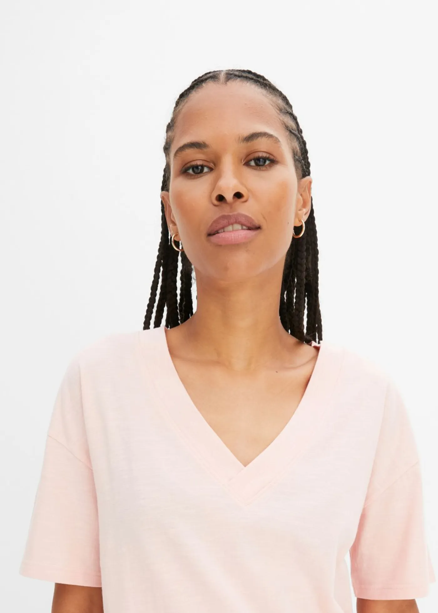 Mujer bonprix bonprix Camiseta holgada de algodón orgánico puro