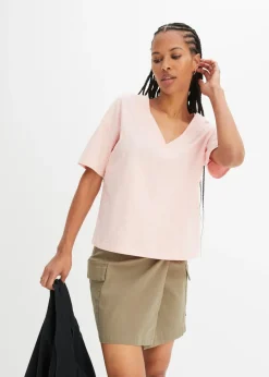 Mujer bonprix bonprix Camiseta holgada de algodón orgánico puro