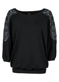 Mujer bonprix bonprix Camiseta holgada de mezcla de viscosa