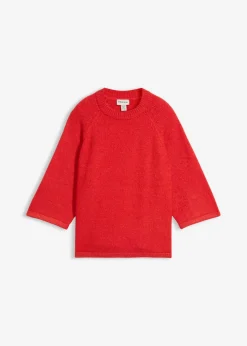 bonprix bonprix Esenciales|Camisetas>Camiseta holgada de punto fresa