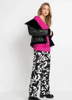 Mujer bonprix bonprix Camiseta holgada de viscosa fluida