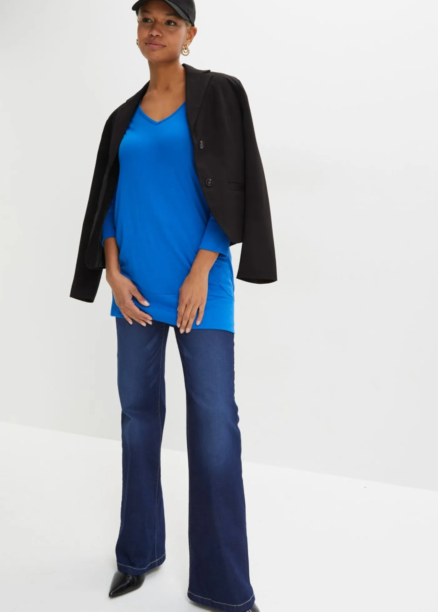 Mujer bonprix bonprix Camiseta holgada de viscosa fluida