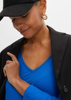 Mujer bonprix bonprix Camiseta holgada de viscosa fluida