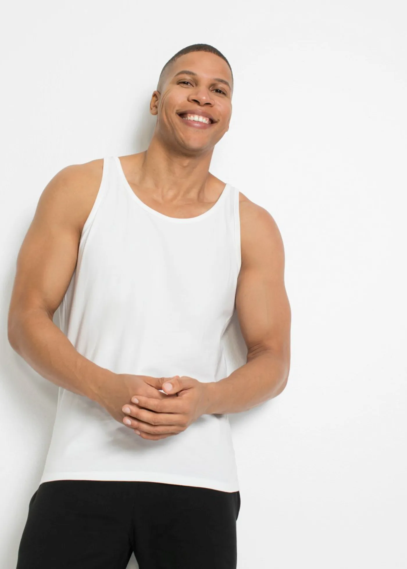 Hombre bonprix bonprix Camiseta interior con algodón orgánico (2 unidades)