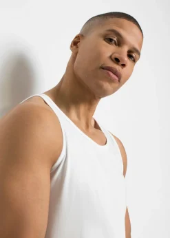 Hombre bonprix bonprix Camiseta interior con algodón orgánico (2 unidades)