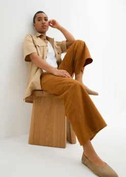 Mujer bonprix bonprix Camiseta larga con escote en V (2 unidades)