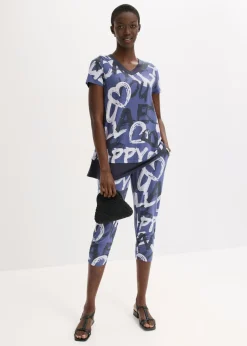 Mujer bonprix bonprix Camiseta larga con manga corta