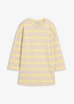 Mujer bonprix bonprix Camiseta larga de algodón orgánico pesado