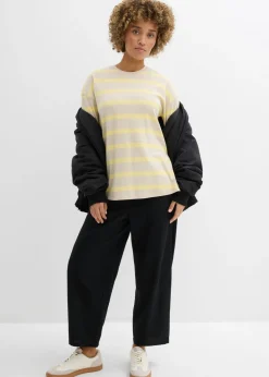 Mujer bonprix bonprix Camiseta larga de algodón orgánico pesado