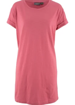 Mujer bonprix bonprix Camiseta larga de algodón puro