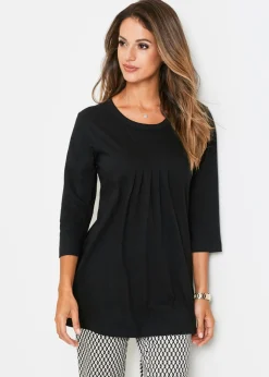 Mujer bonprix bonprix Camiseta larga de algodón puro