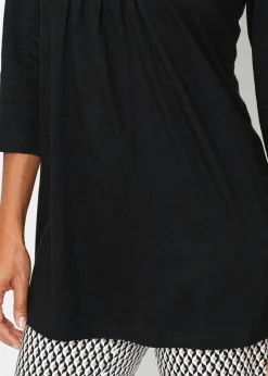 Mujer bonprix bonprix Camiseta larga de algodón puro