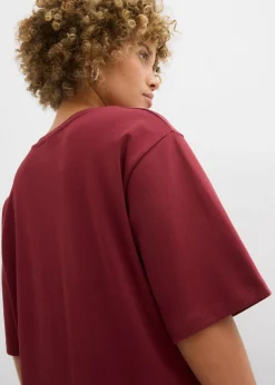 Mujer bonprix bonprix Camiseta larga de interlock