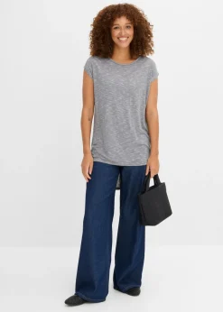 Mujer bonprix bonprix Camiseta larga de mezcla de viscosa