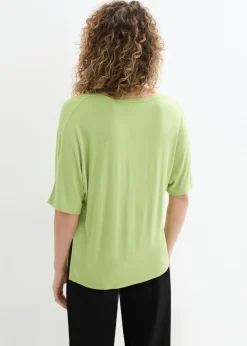 Mujer bonprix bonprix Camiseta larga de mezcla de viscosa sostenible